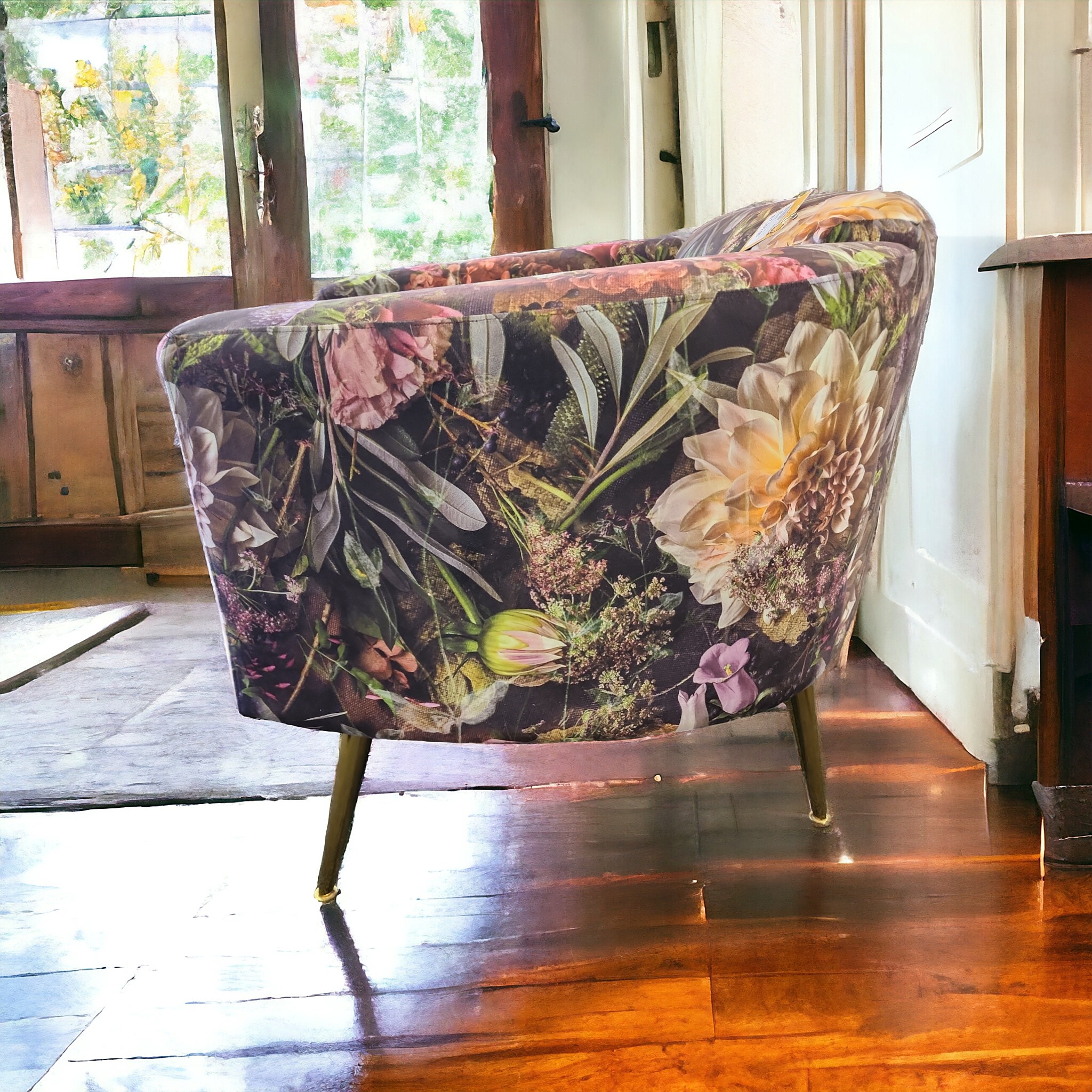 Camilla floral tub chair Mr Price Home Armchair Cash Converters