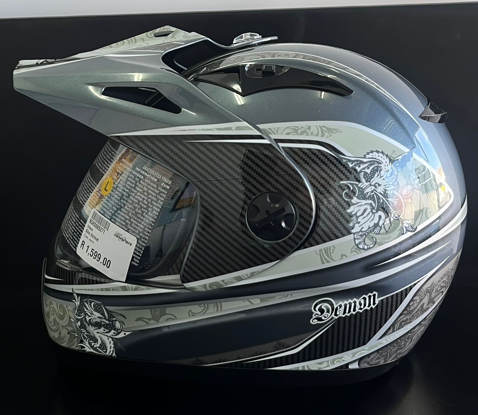 Zues demon Bike Helmet Cash Converters