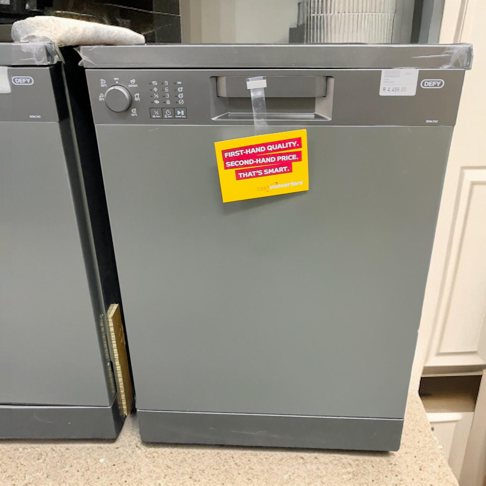 Defy 13 Place Atlantis Dishwasher Manhattan Grey A++ Cash Converters