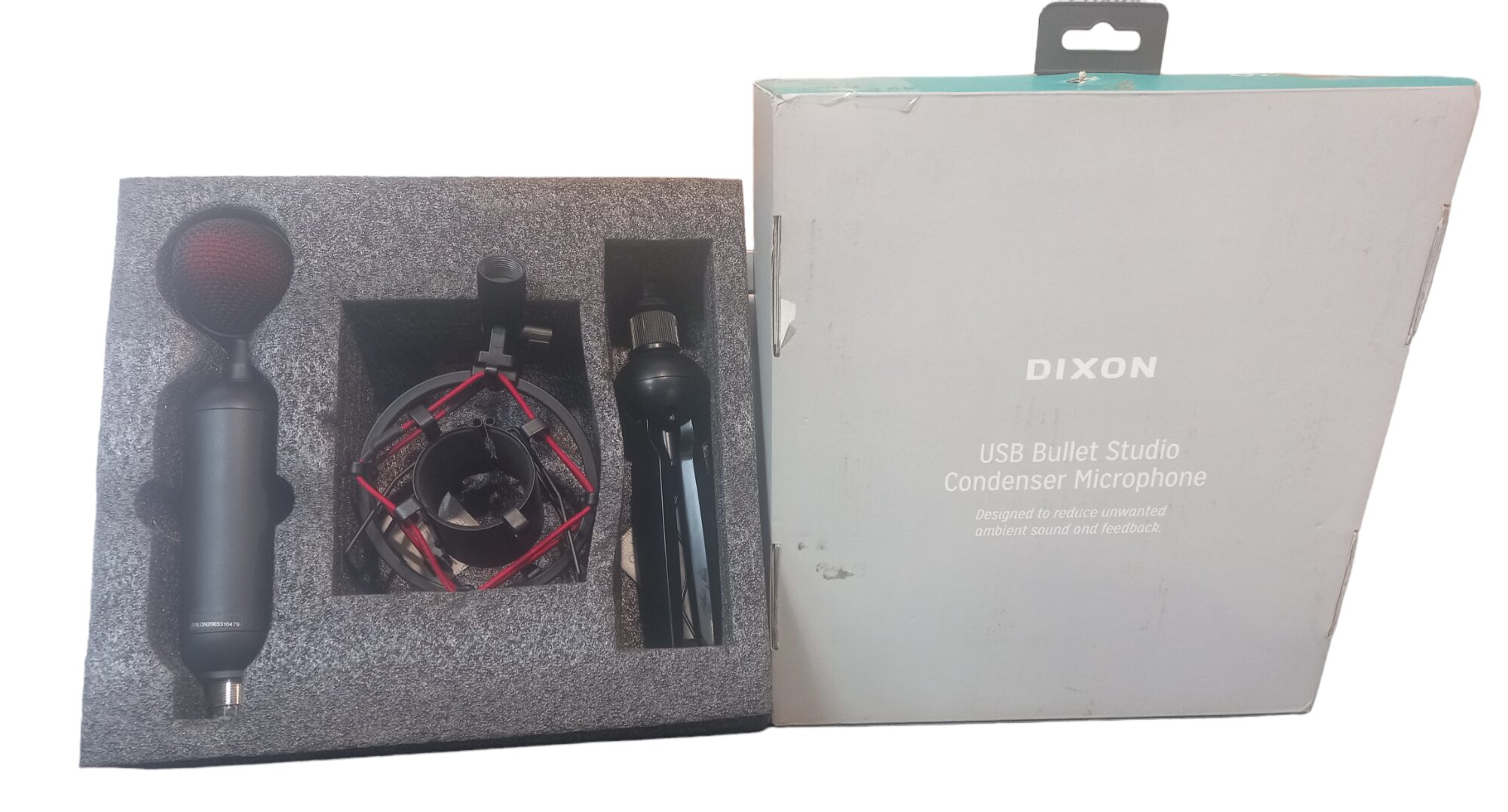 Dixon Usb Bullet Condenser Microphone Recording Set Ud30 Cash Converters