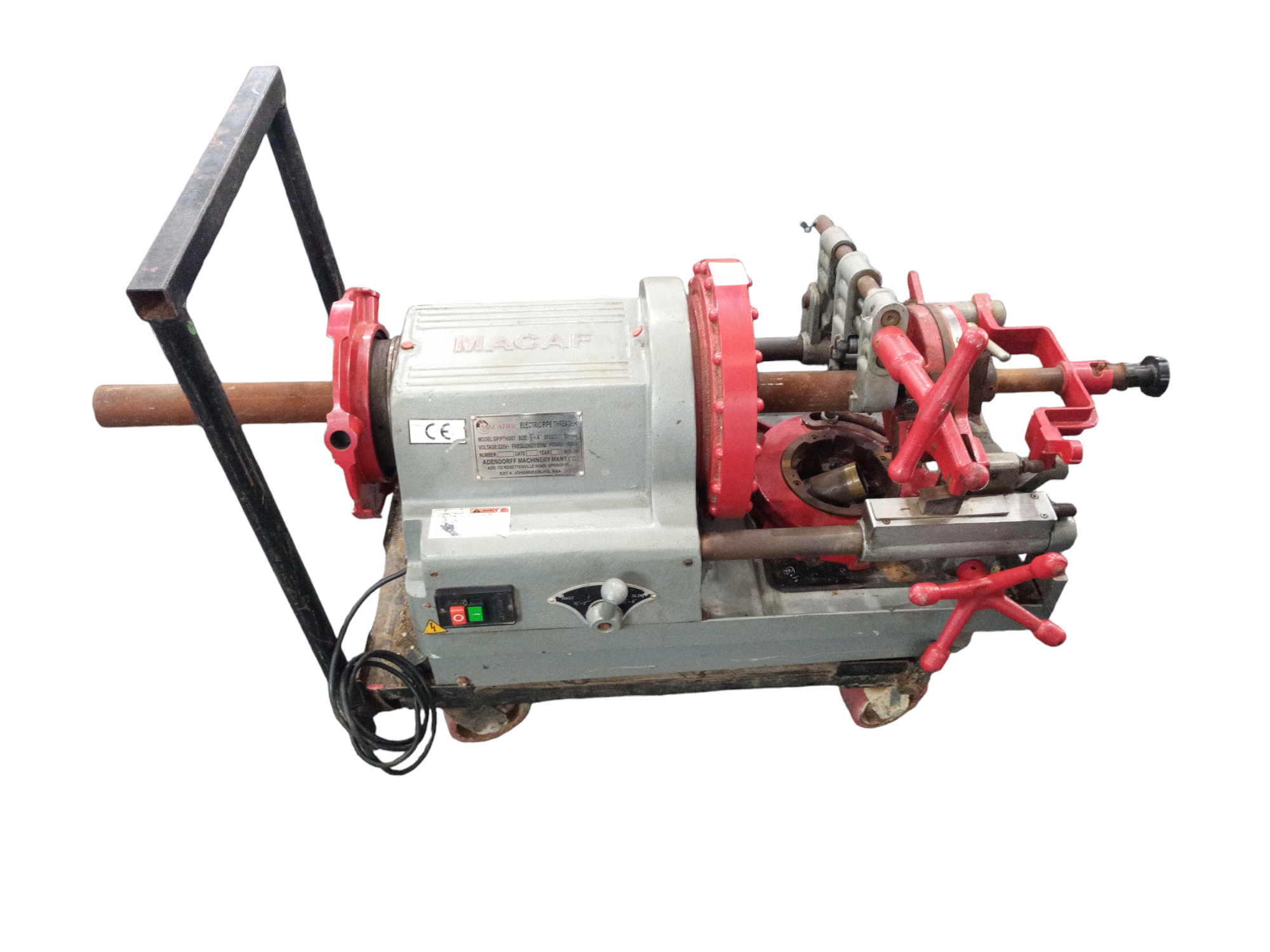 Mac Afric Electrical Pipe Threader & Cutter Cash Converters