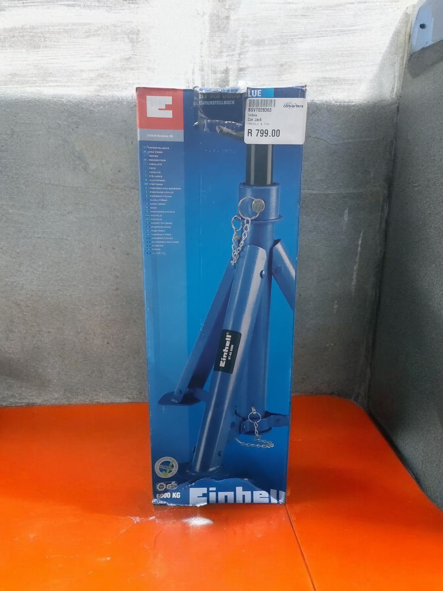 Einhell BtAs6000 Car Jack Tressle 6 Ton Cash Converters