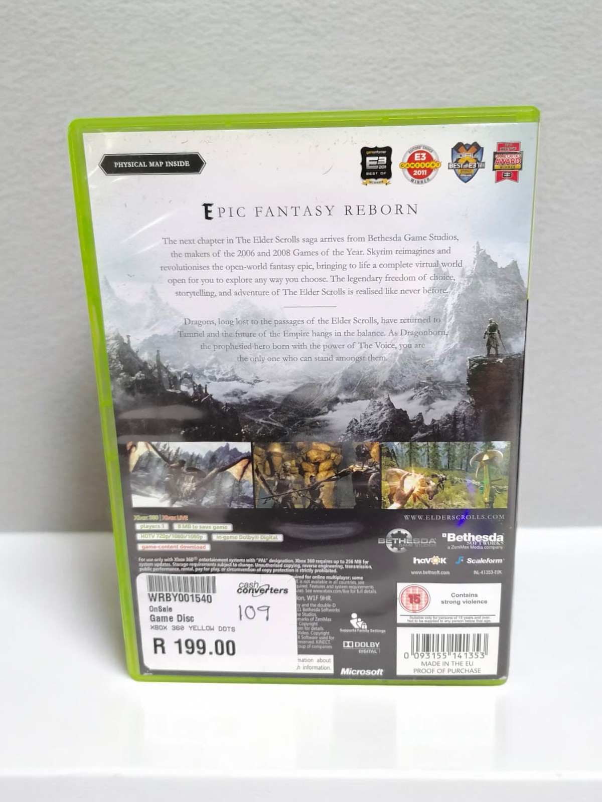 Skyrim Xbox 360 Game Cash Converters