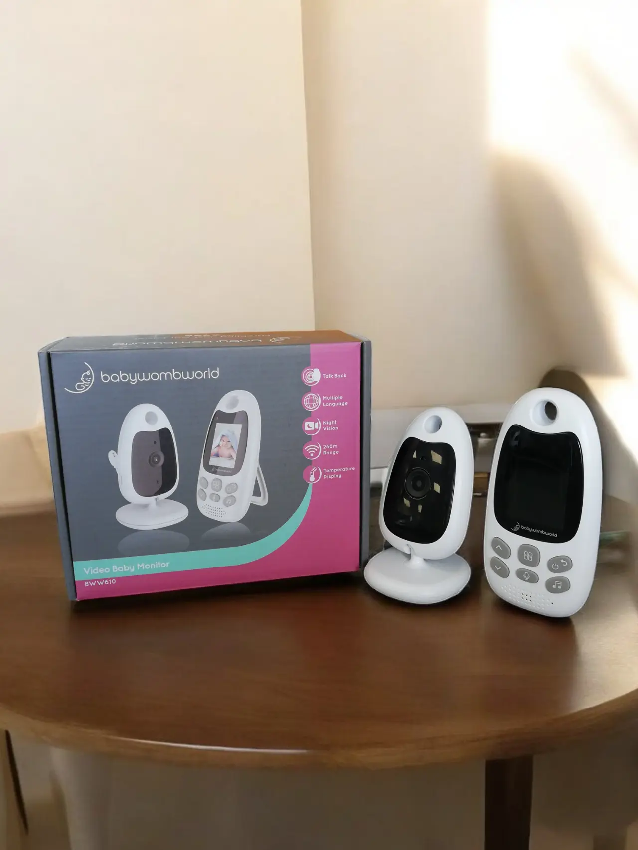 Babywombworld Video Baby Monitor Bw W610 Cash Converters