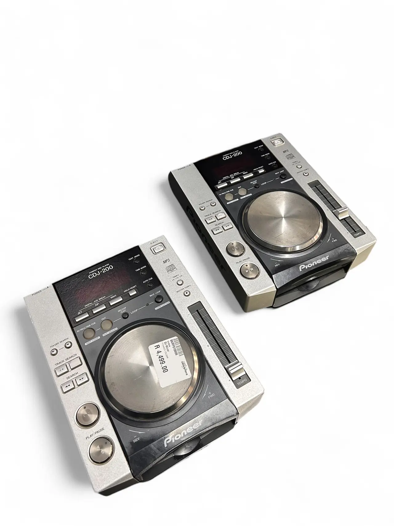 Pioneer CDJ-200 MP3対応 Pioneer CDJ-200 MP3対応 MP3対応のDJ向けCDプレーヤー「CDJ