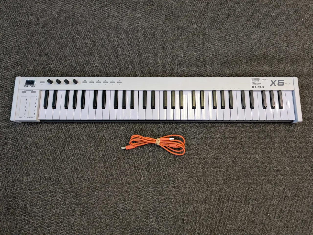 Midiplus X6 Mini 61 Key Midi Keyboard Controller - Cash Converters