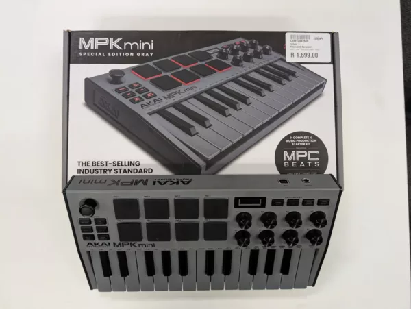 Akai Mpk Mini Mk3 Midi Controller (Special Edition Grey