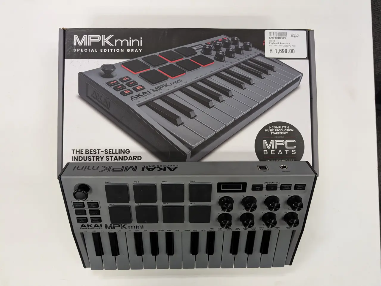 DTM・DAW AKAI MPKmini SPECIAL EDITION GRAY Akai MPK mini mk3 Grey MIDI keyboard controller special