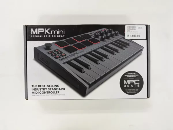 Akai Mpk Mini Mk3 Midi Controller (Special Edition Grey