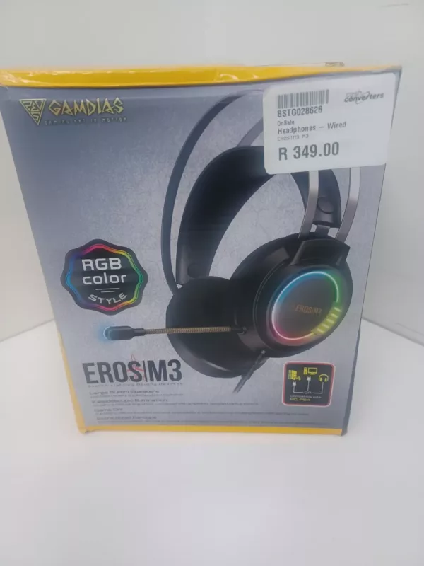 Gamdias Eros M3 Rgb Gaming Headset - Cash Converters