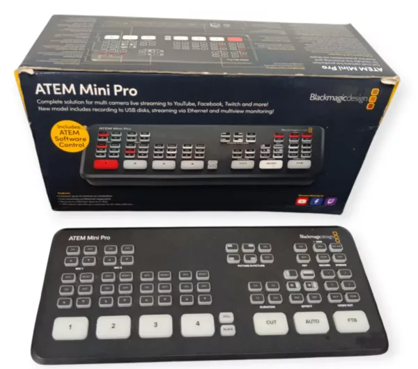 その他 ATEM Mini Pro Blackmagic Design AS-ATEM-MINI-EXTREME-ISO-TOP.