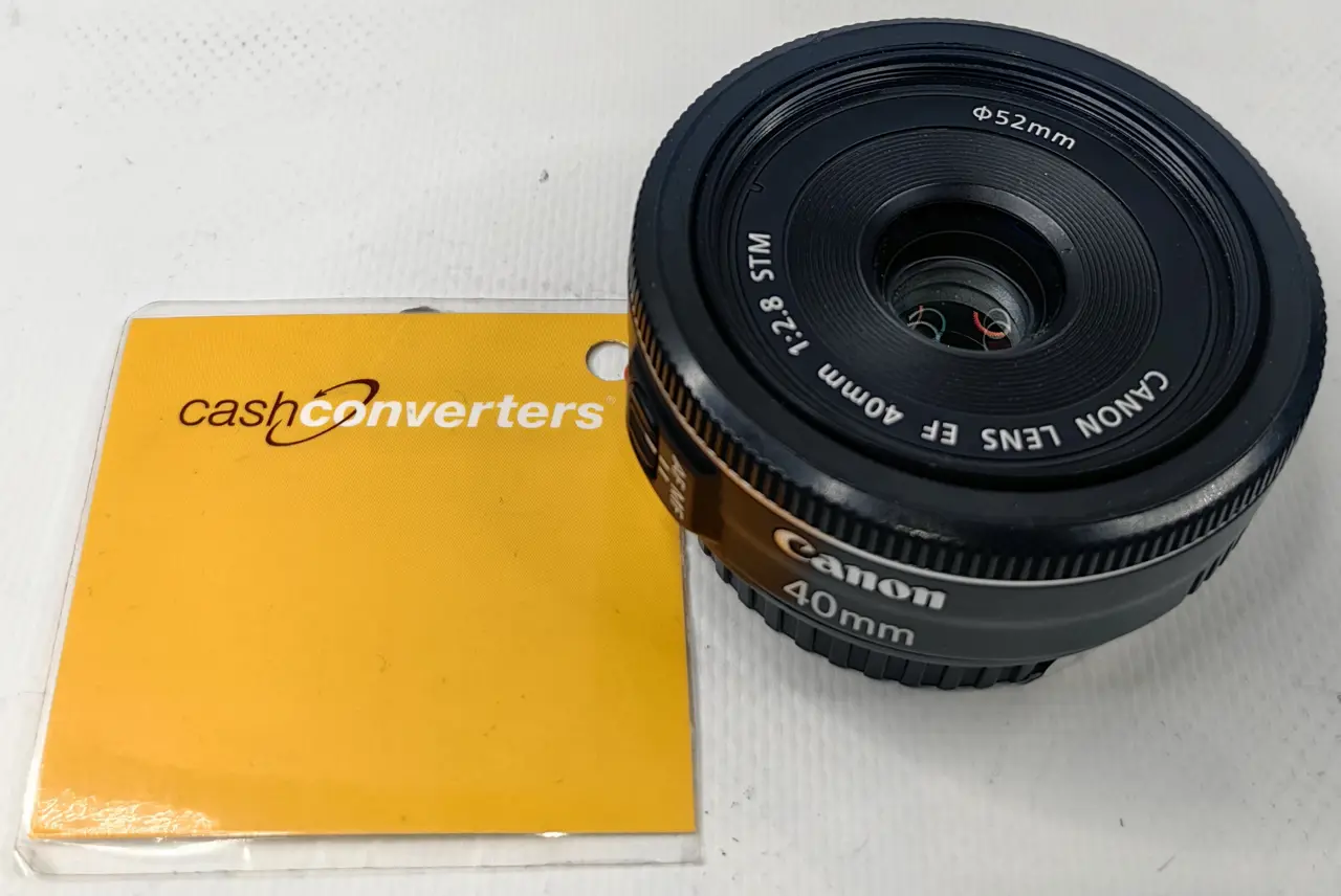 Canon 40Mm Macro 0.3M/0.98Ft Camera Lens - Cash Converters